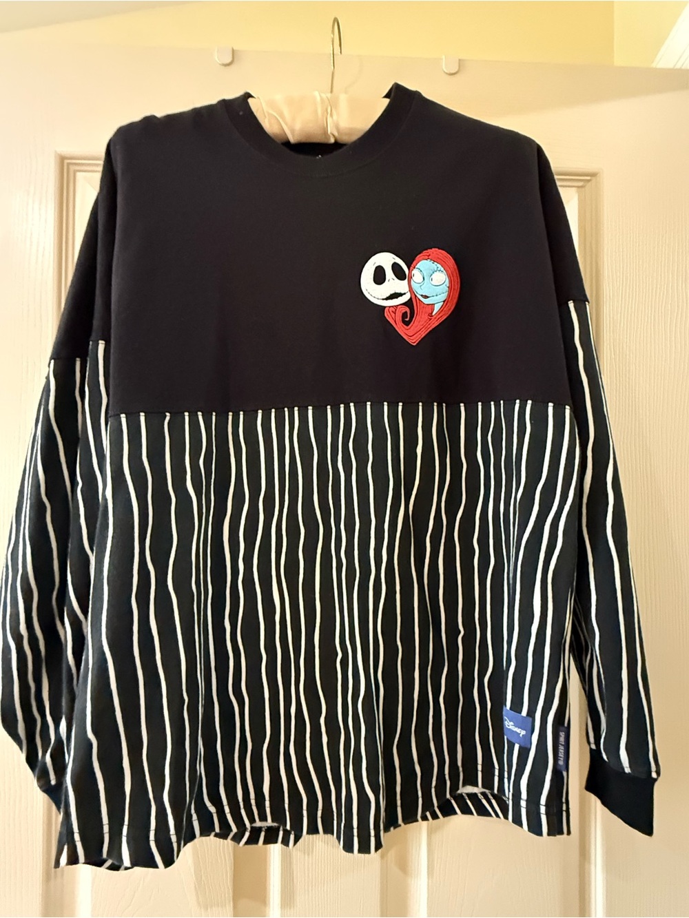 Disney Parks,The Nightmare Before Christmas Jack Skellington&Sally Spirit Jersey